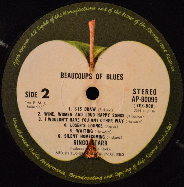 Ringo Starr - Beaucoups Of Blues (Vinyl, LP, Album)