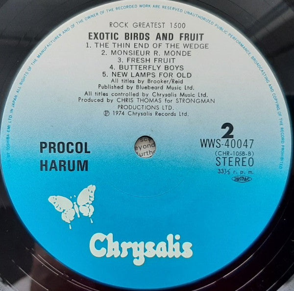 Procol Harum - Exotic Birds And Fruit (Vinyl, LP, Album, Reissue)
