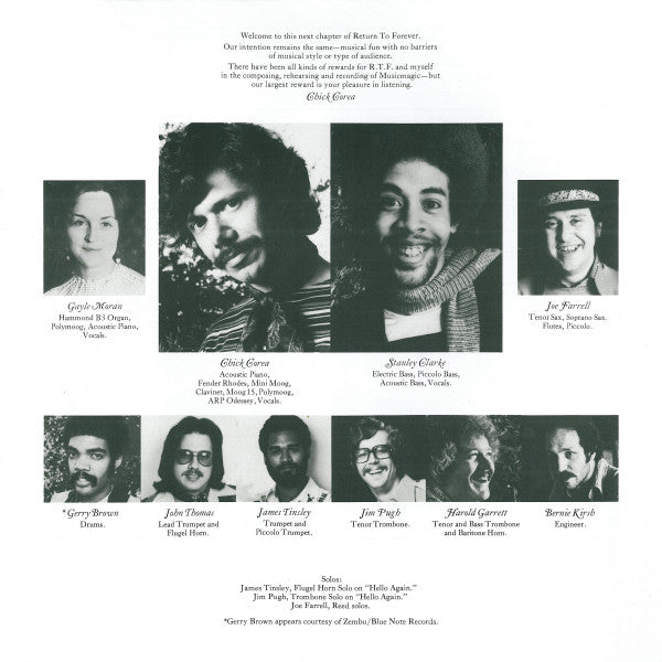 Return To Forever - Musicmagic (Vinyl, LP, Album)