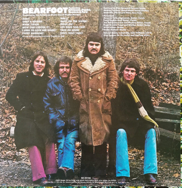 Bearfoot - Bearfoot (Vinyl, LP, Album) Very Good (VG) / Very Good (VG)