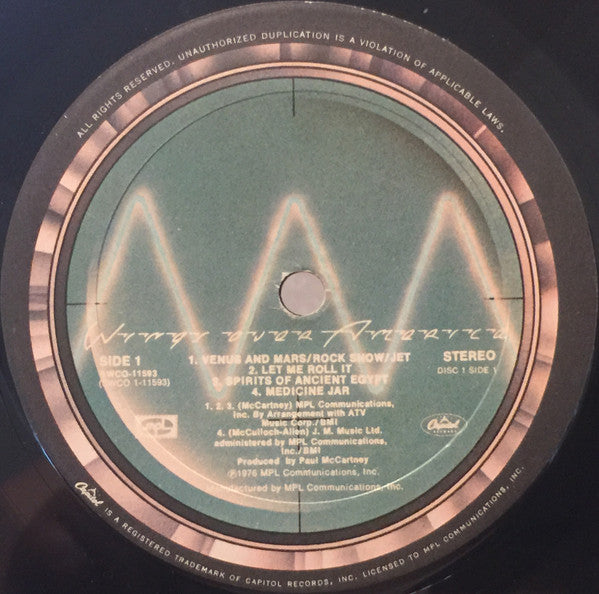 Wings (2) - Wings Over America (Vinyl, LP, Album, Stereo)