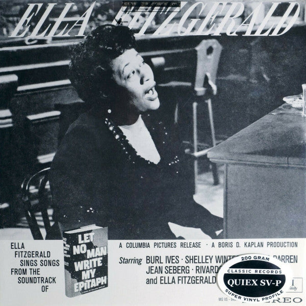 Ella Fitzgerald - Ella Fitzgerald Sings Songs From Let No Man Write My Epitaph (Vinyl, LP, Album, Reissue, Remastered, Stereo) Near Mint (NM or M-) / Very Good Plus (VG+)