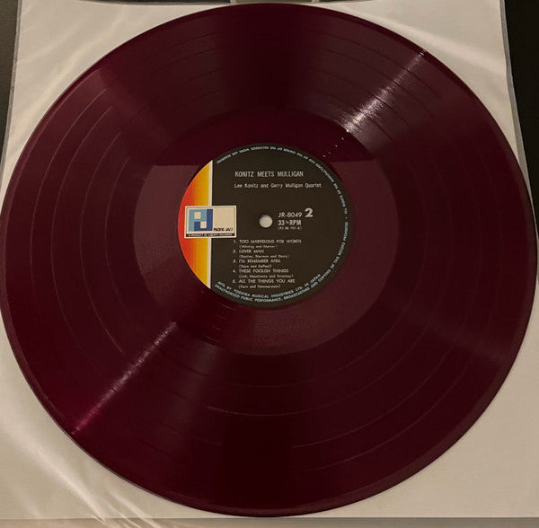 Lee Konitz - Konitz Meets Mulligan (Vinyl, LP, Album, Reissue, Mono) Very Good (VG) / Very Good (VG)