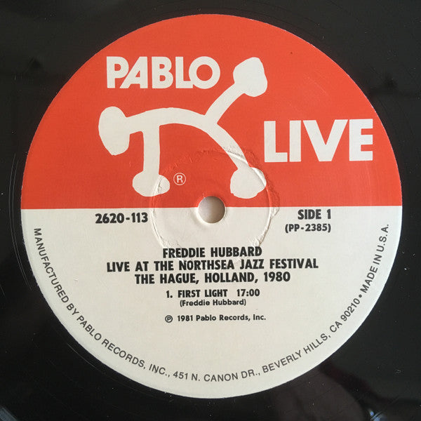 Freddie Hubbard - Live At The Northsea Jazz Festival, The Hague, Holland, 1980 (2xVinyl, LP, Album, Stereo) Good Plus (G+) / Good Plus (G+)