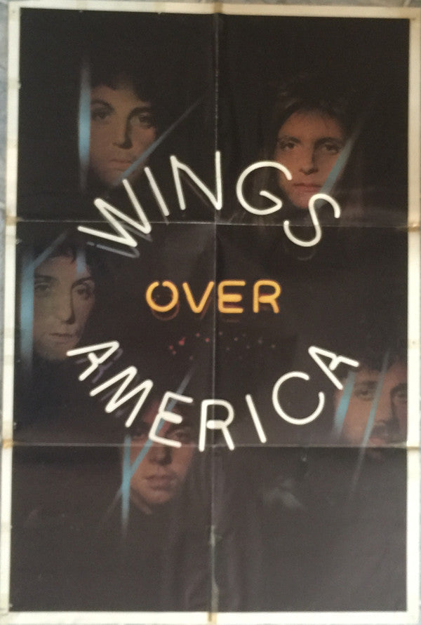 Wings (2) - Wings Over America (Vinyl, LP, Album, Stereo)