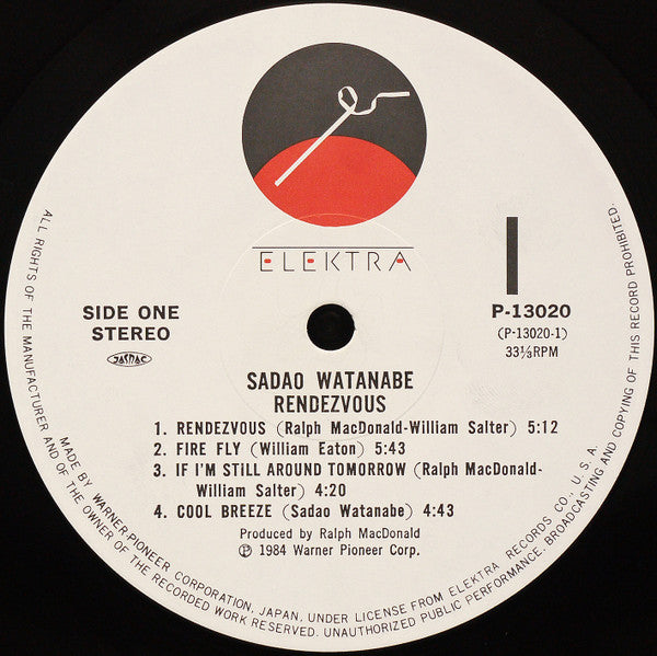 Sadao Watanabe - Rendezvous (Vinyl, LP, Album)