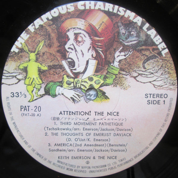 The Nice - Attention! (Vinyl, LP, Compilation, Stereo)