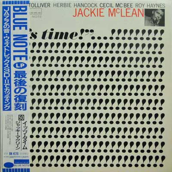 Jackie McLean - It's Time! (Vinyl, LP, Album, Limited Edition, Reis...