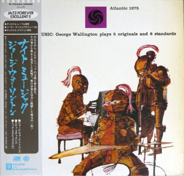 George Wallington - Knight Music: George Wallington Plays 5 Originals And 6 Standards (Vinyl, LP, Album, Reissue, Mono) Near Mint (NM or M-) / Very Good Plus (VG+)