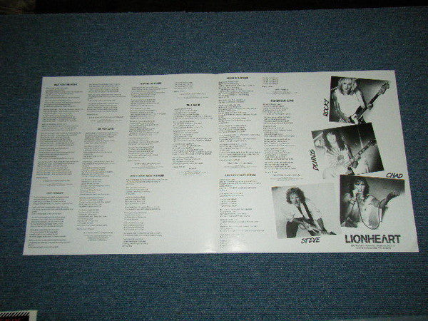 Lionheart (4) - Hot Tonight (Vinyl, LP, Album, Limited Edition)