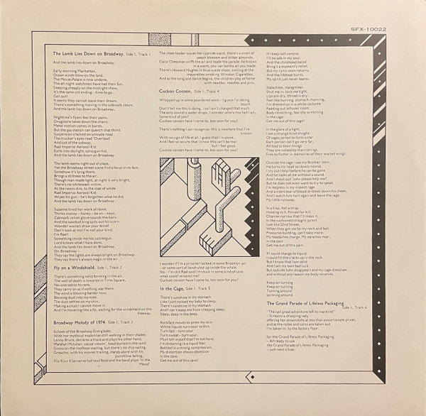 Genesis - The Lamb Lies Down On Broadway = 眩惑のブロードウェイ (Vinyl, LP, A...