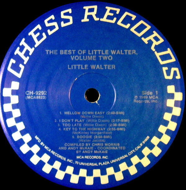 Little Walter - The Best Of Little Walter Volume Two (Vinyl, LP, Compilation, Mono) Very Good (VG) / Very Good (VG)
