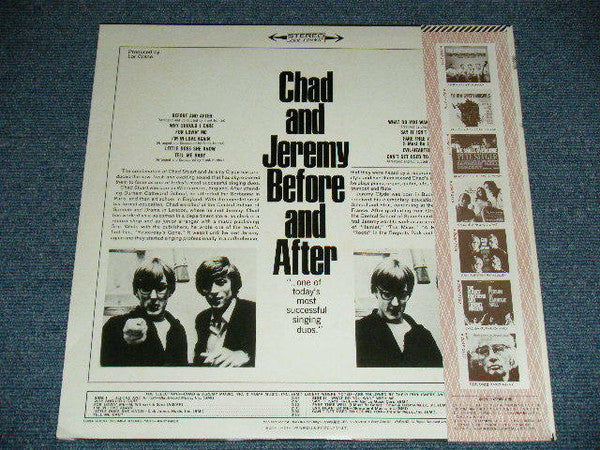 Chad & Jeremy - Before And After (Vinyl, LP, Reissue, Stereo) Very Good Plus (VG+) / Very Good Plus (VG+)