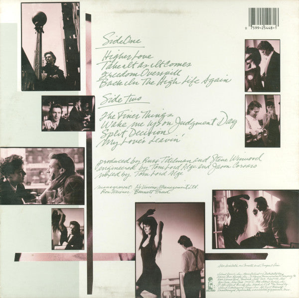 Steve Winwood - Back In The High Life (Vinyl, LP, Album, Stereo) Very Good (VG) / Very Good Plus (VG+)
