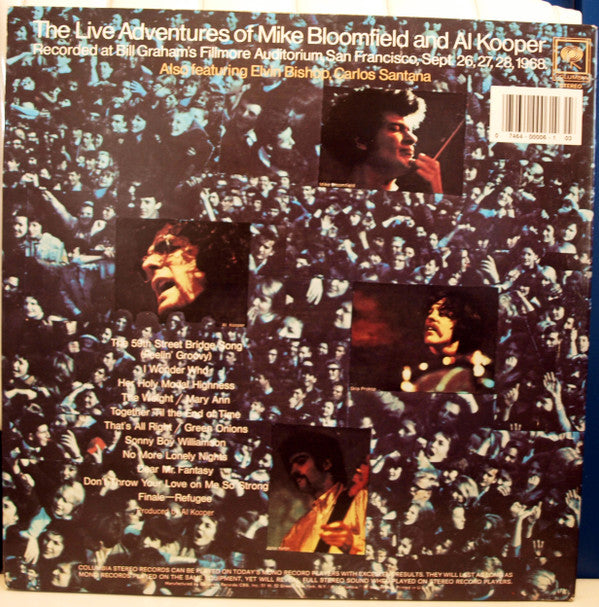 Mike Bloomfield - The Live Adventures Of Mike Bloomfield And Al Kooper (2xVinyl, LP, Album, Reissue, Stereo) Near Mint (NM or M-) / Near Mint (NM or M-)