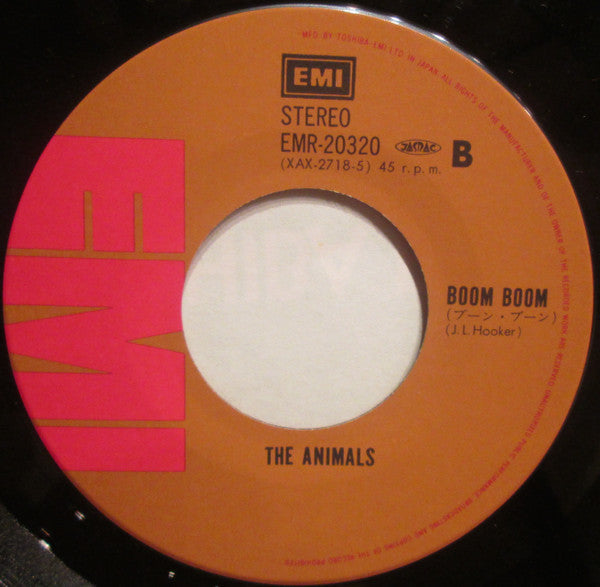 The Animals - The House Of The Rising Sun / Boom Boom (Vinyl, 7", 45 RPM, Single) Near Mint (NM or M-) / Near Mint (NM or M-)