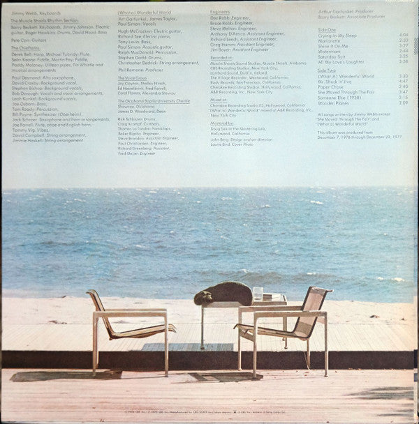 Art Garfunkel - Watermark (Vinyl, LP, Album) Very Good Plus (VG+) / Very Good (VG)