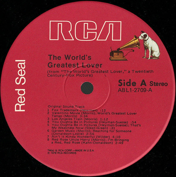 John Morris - The World's Greatest Lover (Vinyl, LP, Album, Stereo) Very Good (VG) / Very Good (VG)