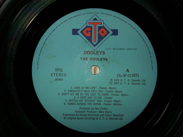 The Dooleys - Dooleys (Vinyl, LP, Album) Good Plus (G+) / Very Good (VG)