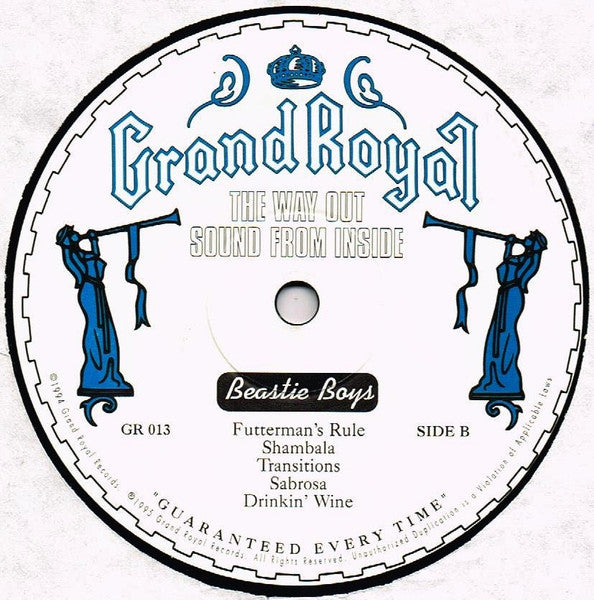 Beastie Boys - The In Sound From Way Out! (Vinyl, LP, Compilation, Repress) Mint (M) / Mint (M)
