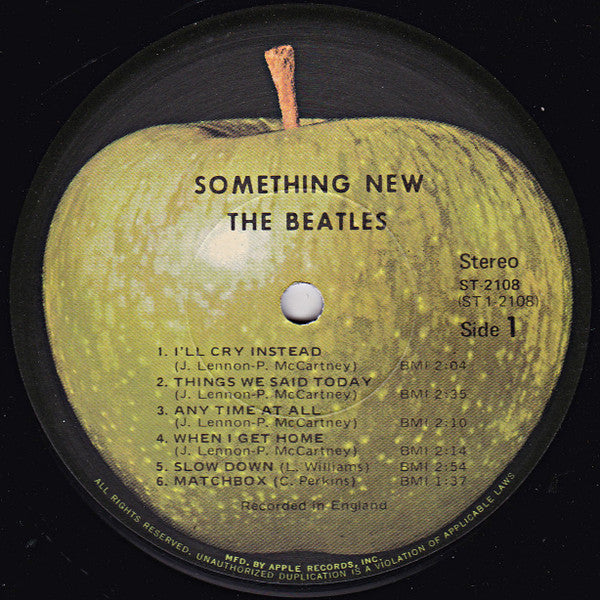 The Beatles - Something New (Vinyl, LP, Album, Repress, Stereo)