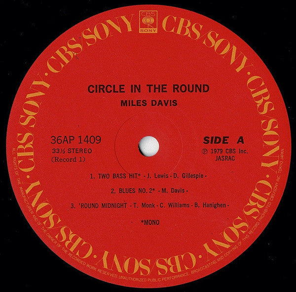 Miles Davis - Circle In The Round (Vinyl, LP, Compilation)