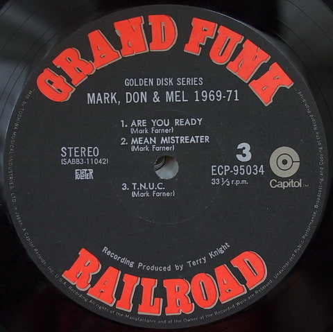 Grand Funk Railroad - Mark, Don & Mel 1969-71 (Vinyl, LP, Compilation)