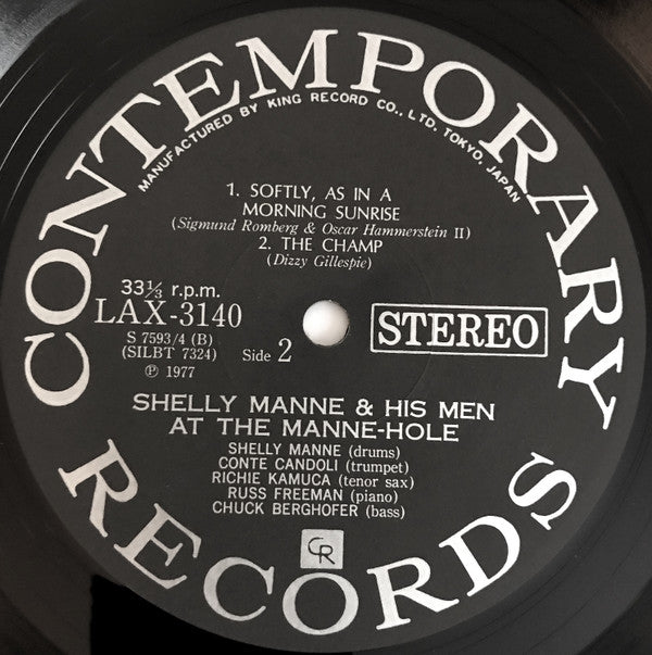 Shelly Manne & His Men - Live! Shelly Manne & His Men At The Manne ...