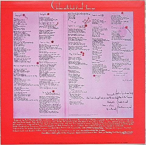 Laura Nyro - Christmas And The Beads Of Sweat (Vinyl, LP, Album, Reissue) Very Good Plus (VG+) / Very Good (VG)