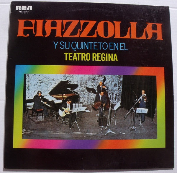Astor Piazzolla Y Su Quinteto - En El Teatro Regina (Vinyl, LP, Album) Very Good Plus (VG+) / Very Good (VG)