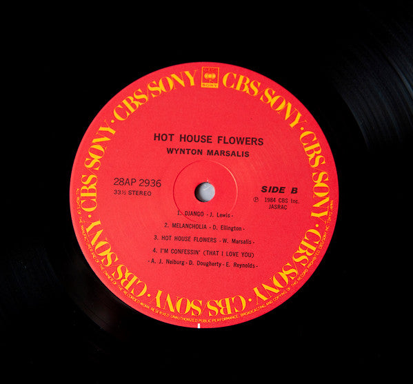 Wynton Marsalis - Hot House Flowers (Vinyl, LP, Album)