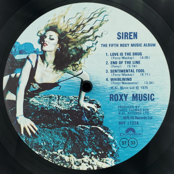 Roxy Music - Siren (Vinyl, LP, Album, Reissue, Stereo)