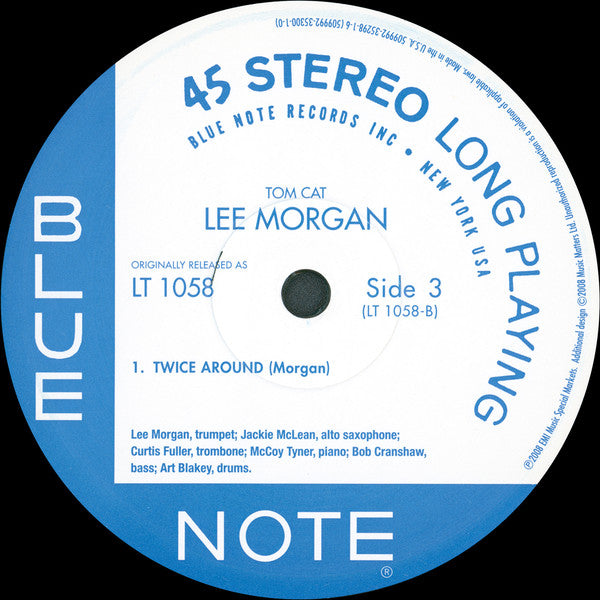 Lee Morgan - Tom Cat (2xVinyl, 12", 45 RPM, Album, Limited Edition, Numbered, Reissue, Remastered) Very Good Plus (VG+) / Near Mint (NM or M-)