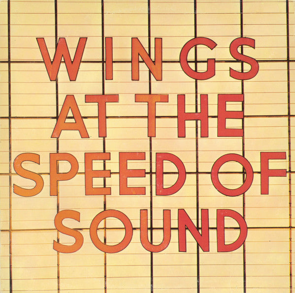 Wings (2) - Wings At The Speed Of Sound (Vinyl, LP, Album, Stereo)