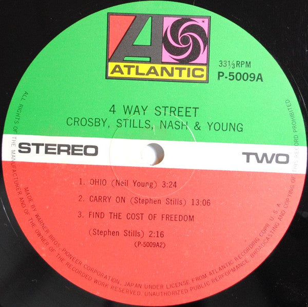 Crosby, Stills, Nash & Young - 4 Way Street (Vinyl, LP, Album)