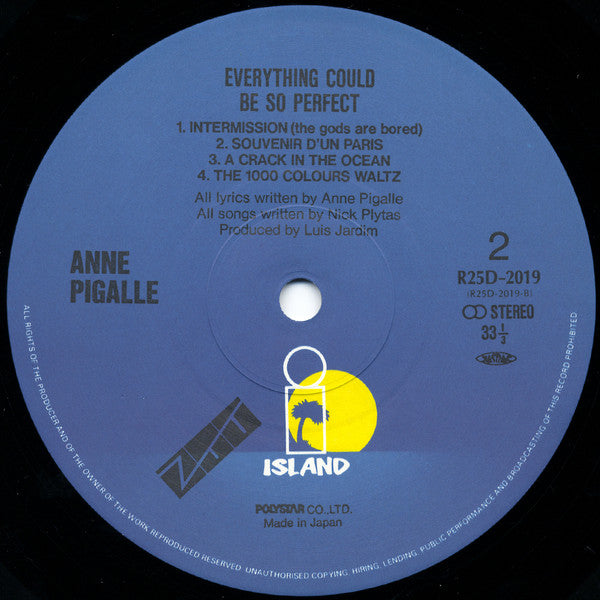 Anne Pigalle - Everything Could Be So Perfect... (Vinyl, LP, Album) Very Good Plus (VG+) / Near Mint (NM or M-)