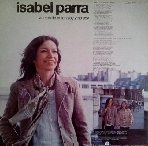 Isabel Parra - Acerca De Quién Soy Y No Soy (Vinyl, LP, Stereo, Mono) Very Good (VG) / Good Plus (G+)