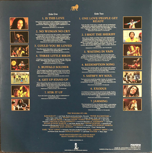 Bob Marley & The Wailers - Legend (The Best Of Bob Marley And The Wailers) (Vinyl, LP, Compilation) Very Good (VG) / Very Good Plus (VG+)