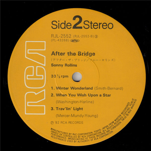 Sonny Rollins - After The Bridge (Vinyl, LP, Album, Reissue)