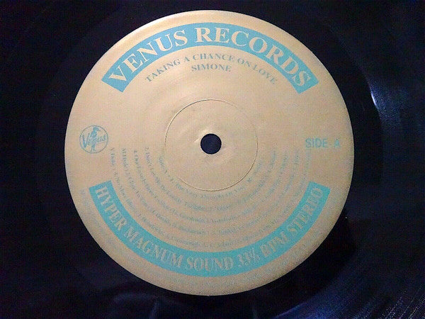 Simone Kopmajer - Taking A Chance On Love (Vinyl, LP, Album) Very Good Plus (VG+) / Near Mint (NM or M-)