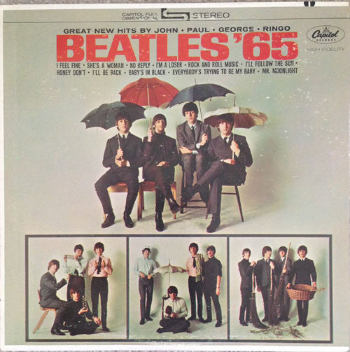 The Beatles - Beatles '65 (Vinyl, LP, Album, Reissue, Stereo) Very Good (VG) / Very Good (VG)