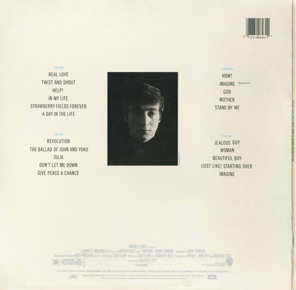 John Lennon - Imagine (Music From The Original Motion Picture) (2xVinyl, LP, Compilation) Very Good Plus (VG+) / Very Good (VG)