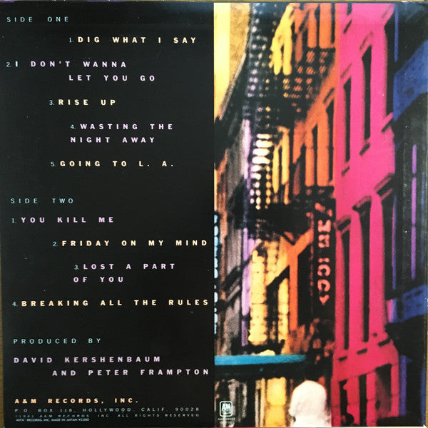 Peter Frampton - Breaking All The Rules (Vinyl, LP, Album)