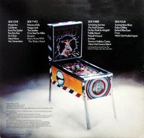 The Who - The Story Of The Who (2xVinyl, LP, Compilation) Very Good (VG) / Good Plus (G+)