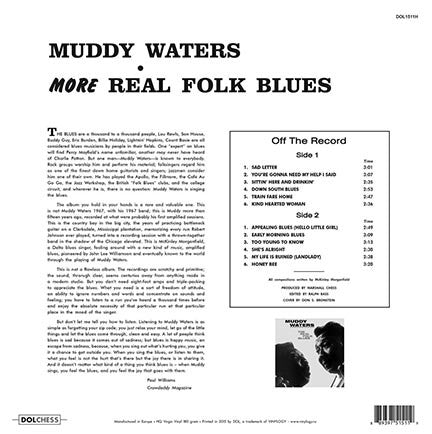 Muddy Waters - More Real Folk Blues (Vinyl, LP, Album, Reissue) Very Good Plus (VG+) / Very Good Plus (VG+)