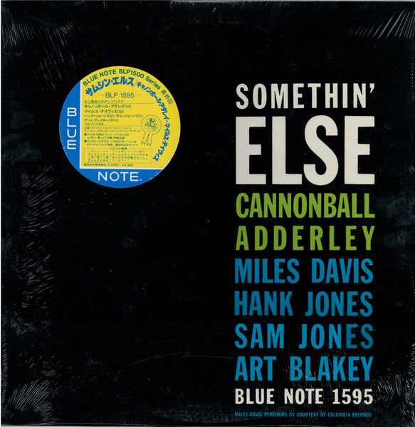 Cannonball Adderley - Somethin' Else (Vinyl, LP, Album, Stereo, Rei...