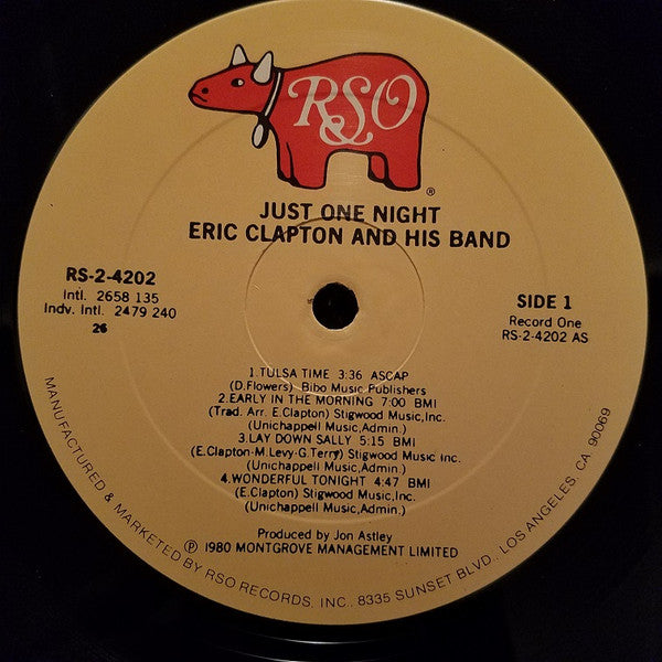 Eric Clapton - Just One Night (2xVinyl, LP, Album) Very Good (VG) / Very Good (VG)