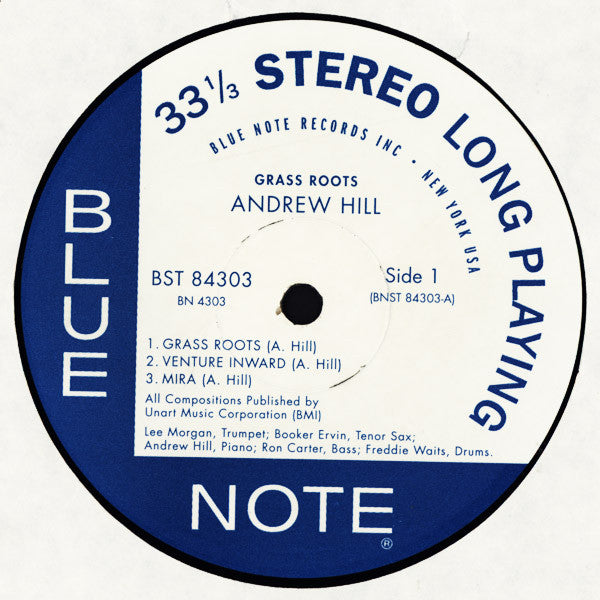 Andrew Hill - Grass Roots (Vinyl, LP, Album, Reissue) Mint (M) / Mint (M)