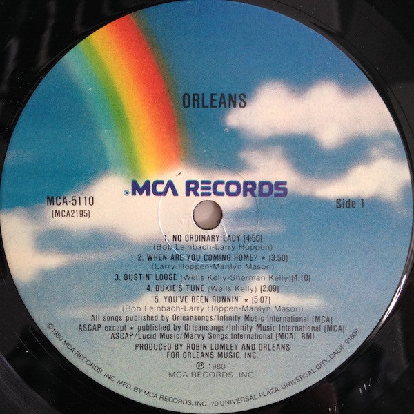Orleans - Orleans (Vinyl, LP, Album) Very Good Plus (VG+) / Very Good Plus (VG+)