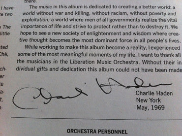 Charlie Haden - Liberation Music Orchestra (Vinyl, LP, Album, Stereo) Good Plus (G+) / Very Good (VG)